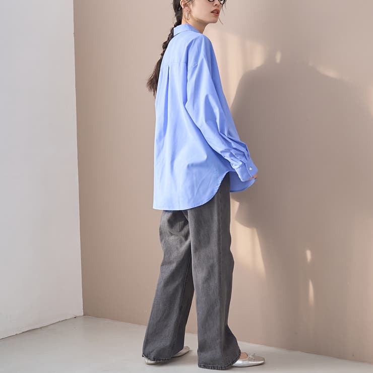 【イージーケア】2wayシャツ＿レギュラーカラー | coen【women】 | 詳細画像8 