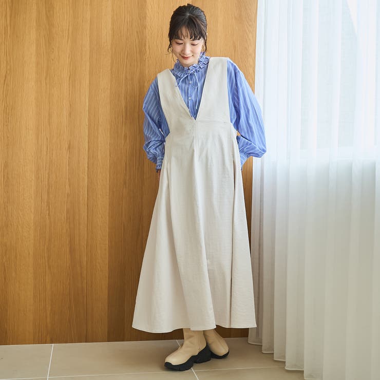 【イージーケア】フリルネックシャツ | coen【women】 | 詳細画像17 