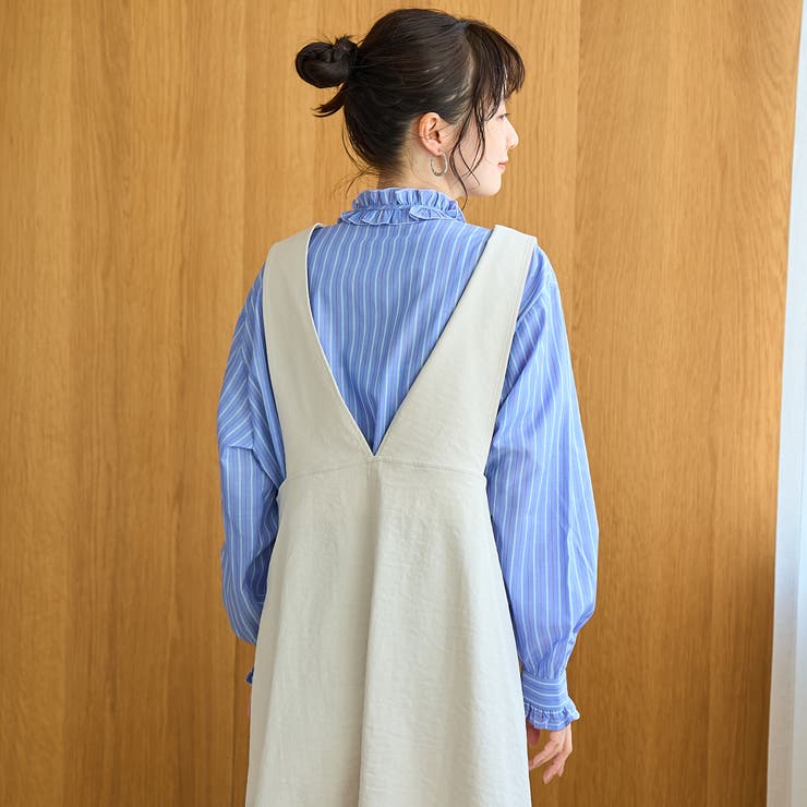 【イージーケア】フリルネックシャツ | coen【women】 | 詳細画像21 