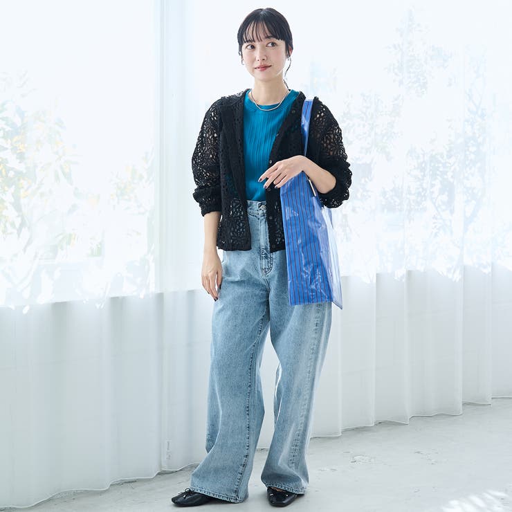 フラワーレースフーディシャツ | coen【women】 | 詳細画像10 