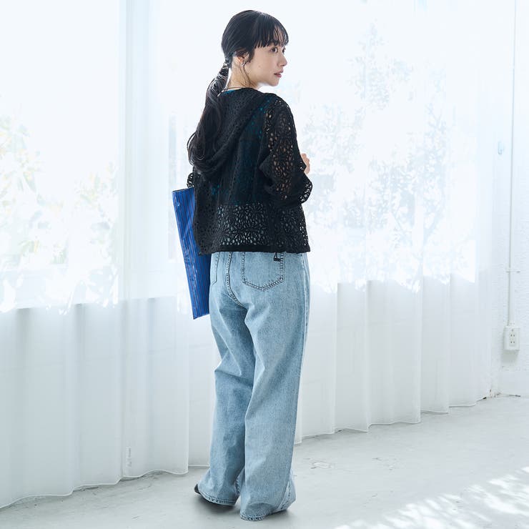 フラワーレースフーディシャツ | coen【women】 | 詳細画像11 