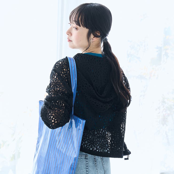 フラワーレースフーディシャツ | coen【women】 | 詳細画像13 