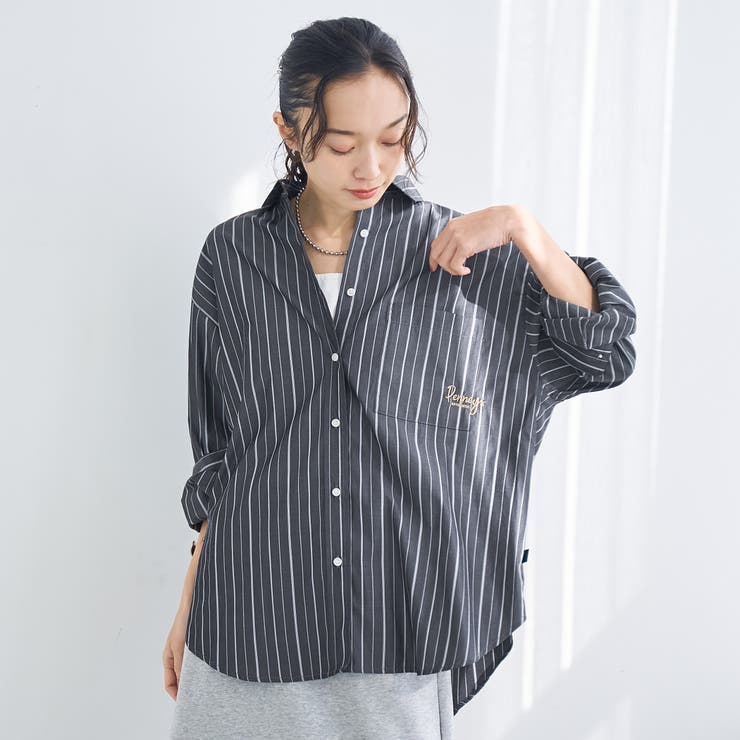【PENNEYS（ぺニーズ）別注】ストライプシャツ | coen【women】 | 詳細画像11 