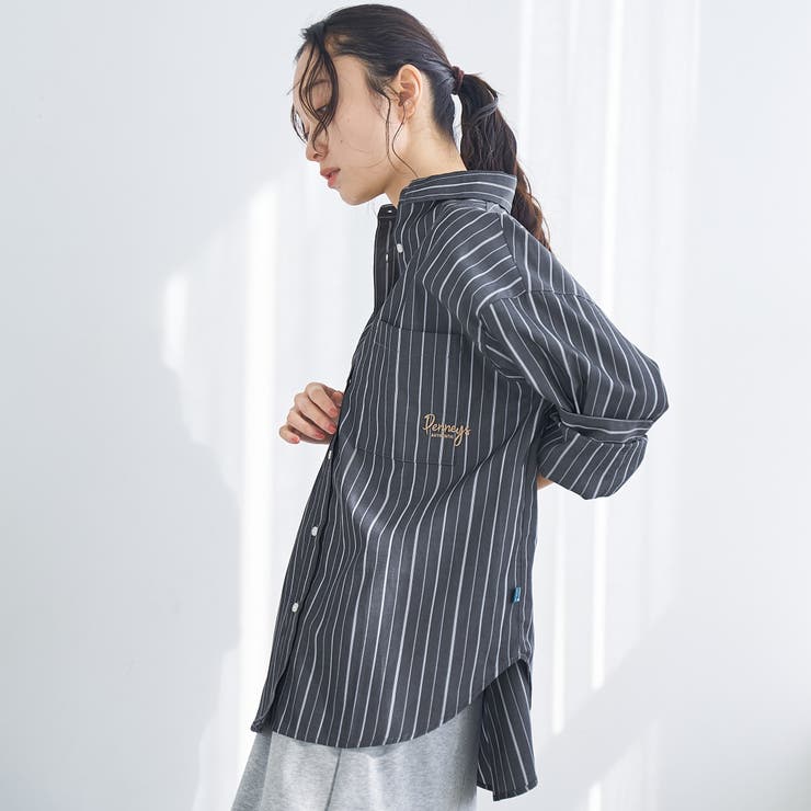 【PENNEYS（ぺニーズ）別注】ストライプシャツ | coen【women】 | 詳細画像12 