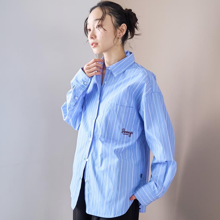 【PENNEYS（ぺニーズ）別注】ストライプシャツ | coen【women】 | 詳細画像20 