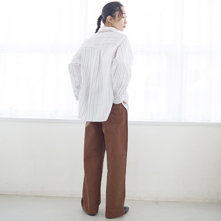 【PENNEYS（ぺニーズ）別注】ストライプシャツ | coen【women】 | 詳細画像3 