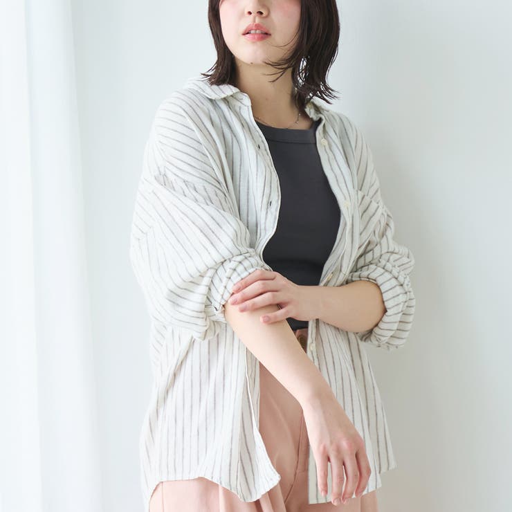 その他1 | 【新色登場】リネンレーヨンレギュラーカラーシャツ（インフルエンサー紹介アイテム） | coen【women】