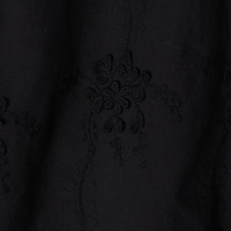 3Dフラワー刺繍 ロングスリーブシャツ | coen【women】 | 詳細画像25 
