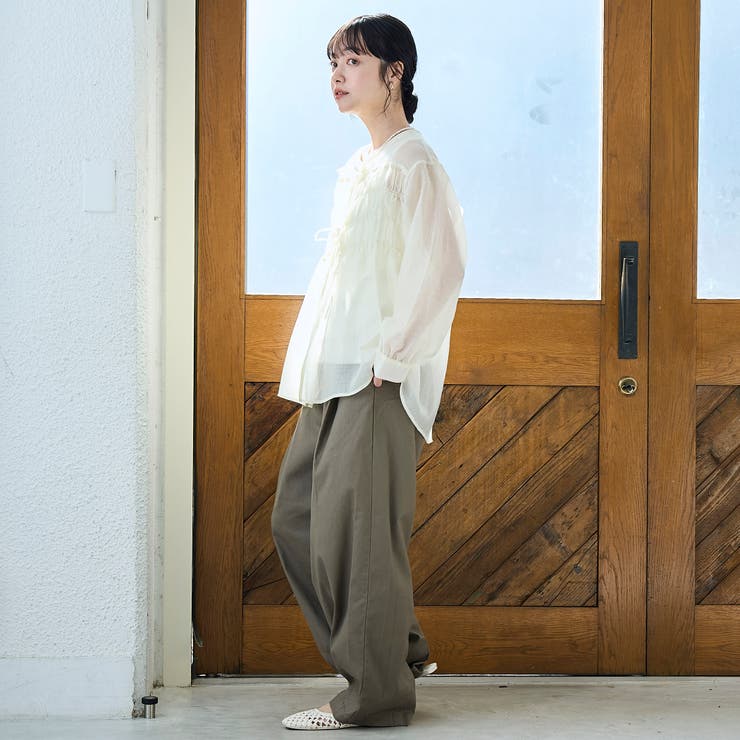 【セットアイテム】シアーシャーリングシャツカーデセット | coen【women】 | 詳細画像10 