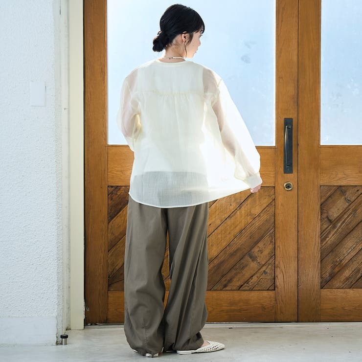 【セットアイテム】シアーシャーリングシャツカーデセット | coen【women】 | 詳細画像11 