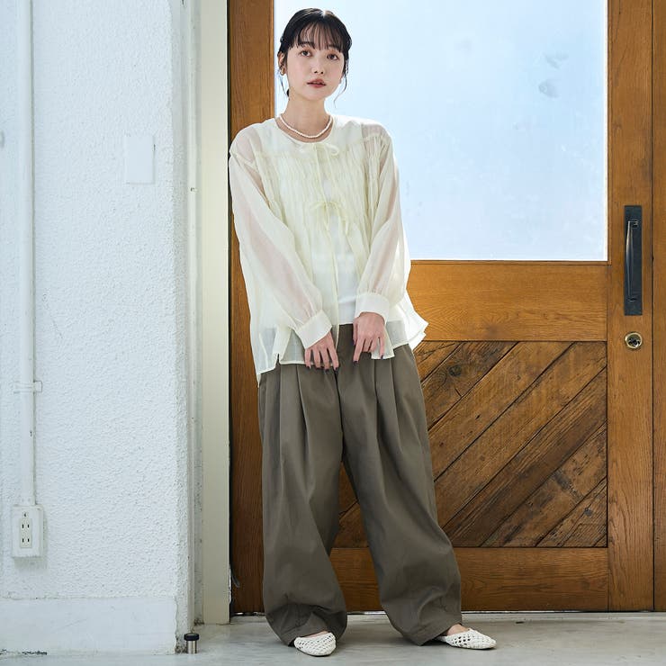 【セットアイテム】シアーシャーリングシャツカーデセット | coen【women】 | 詳細画像9 
