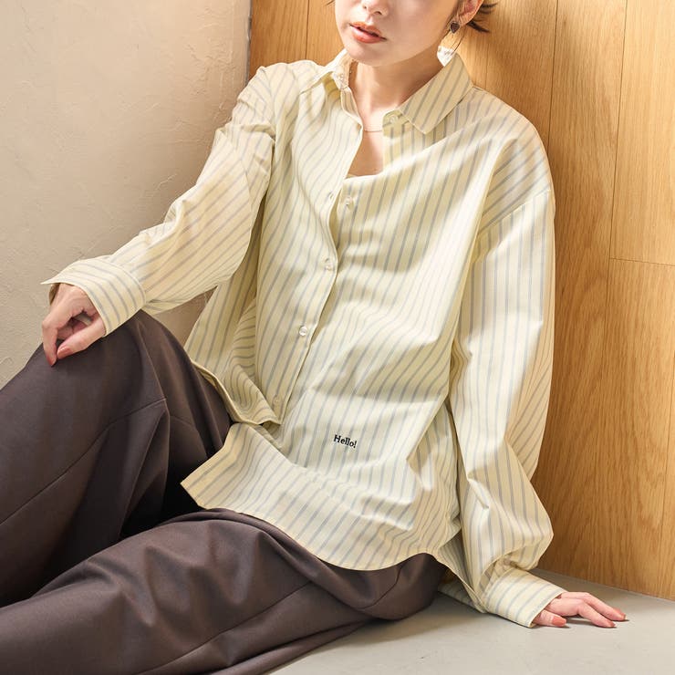 【定番シャツがリニューアル◎ 防しわ】イージーケア レギュラーカラーアソートシャ… | coen【women】 | 詳細画像1 