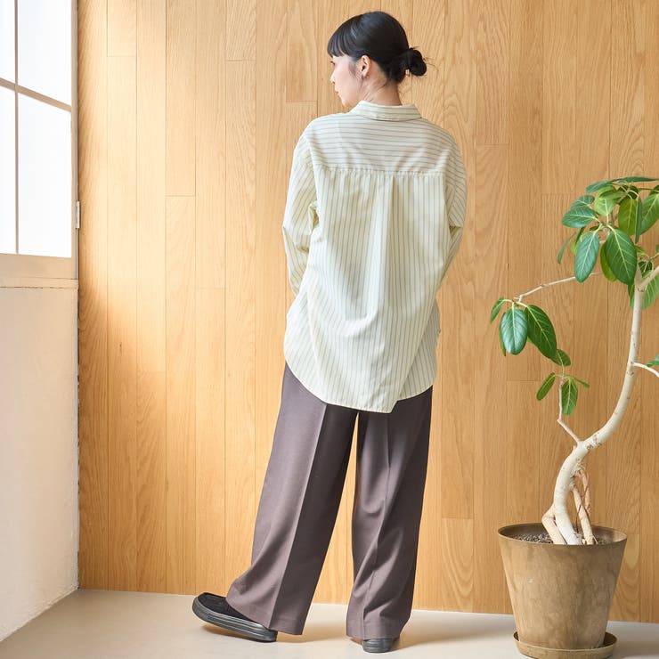 【定番シャツがリニューアル◎ 防しわ】イージーケア レギュラーカラーアソートシャ… | coen【women】 | 詳細画像28 