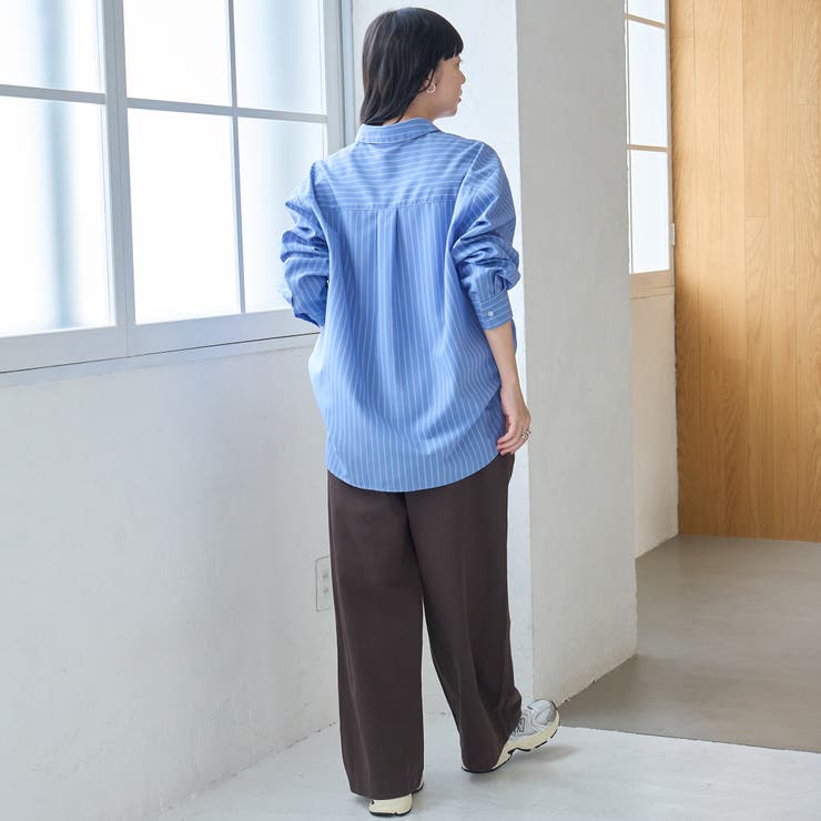 【定番シャツがリニューアル◎ 防しわ】イージーケア レギュラーカラーアソートシャ… | coen【women】 | 詳細画像34 