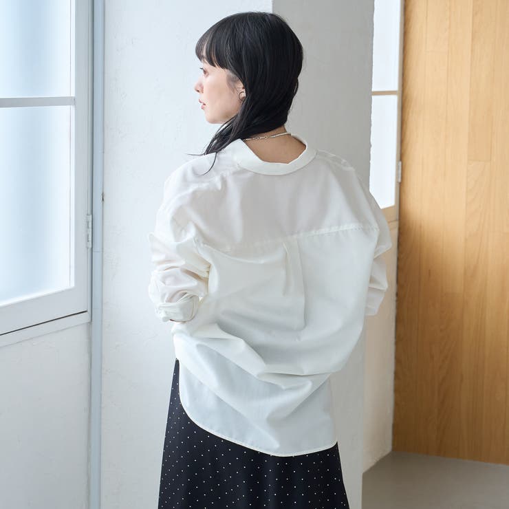 【定番シャツがリニューアル◎ 防しわ】イージーケア レギュラーカラーアソートシャ… | coen【women】 | 詳細画像9 