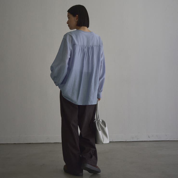 【秋カラー新登場◎/セットアイテム】シアーシャーリングシャツカーデセット | coen【women】 | 詳細画像16 