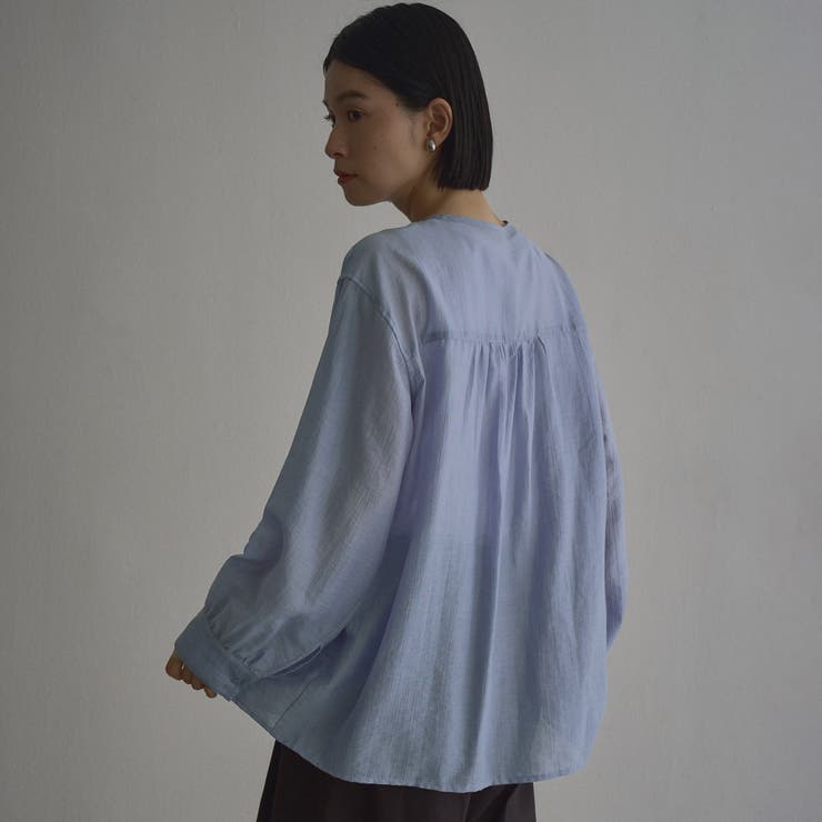 【秋カラー新登場◎/セットアイテム】シアーシャーリングシャツカーデセット | coen【women】 | 詳細画像18 
