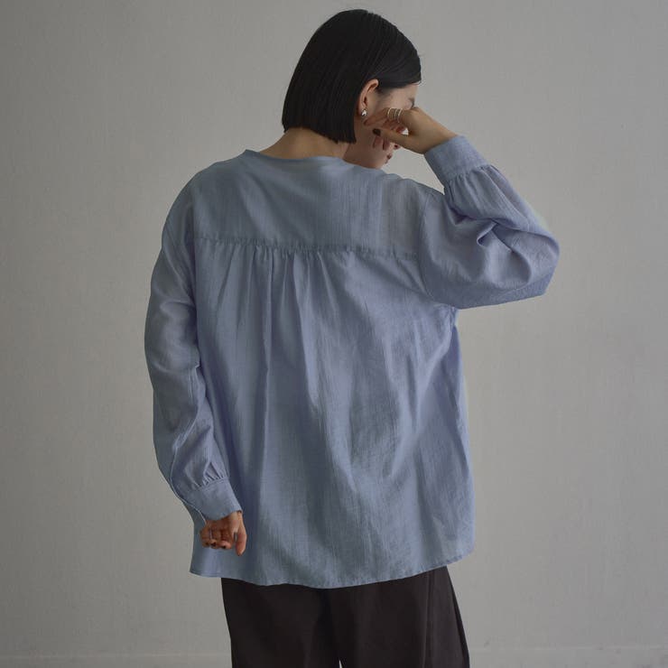 【秋カラー新登場◎/セットアイテム】シアーシャーリングシャツカーデセット | coen【women】 | 詳細画像19 