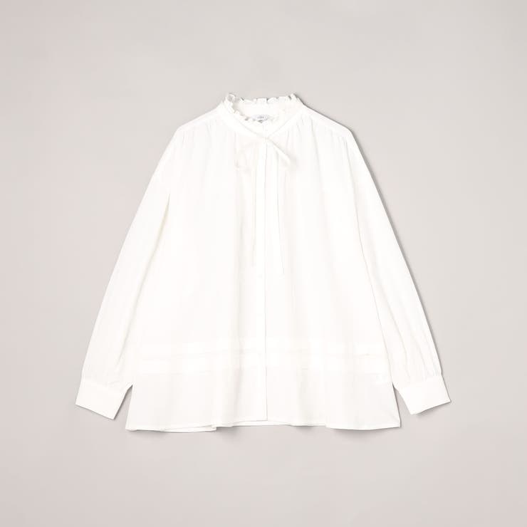 ワッシャーコットンフリルチュニックブラウス | coen【women】 | 詳細画像21 