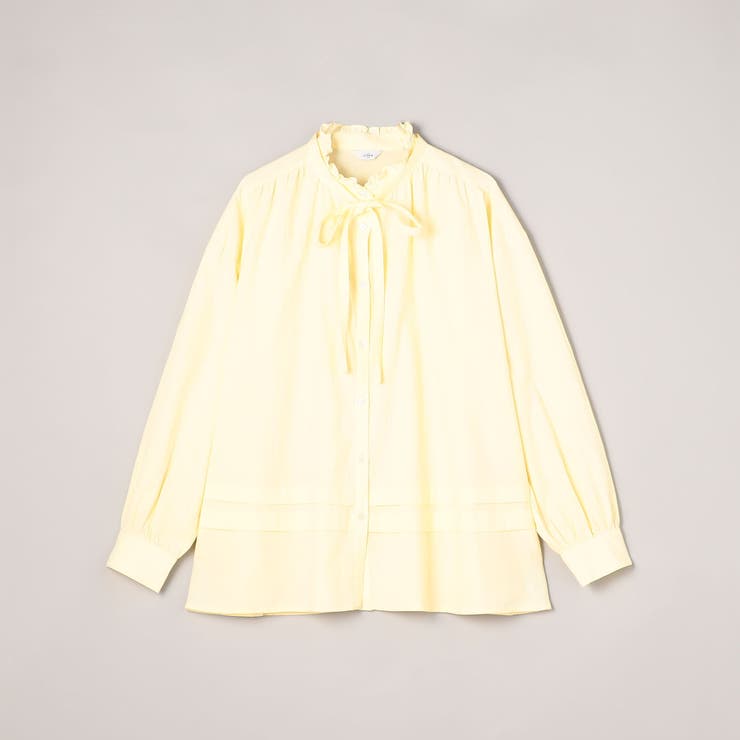 ワッシャーコットンフリルチュニックブラウス | coen【women】 | 詳細画像25 