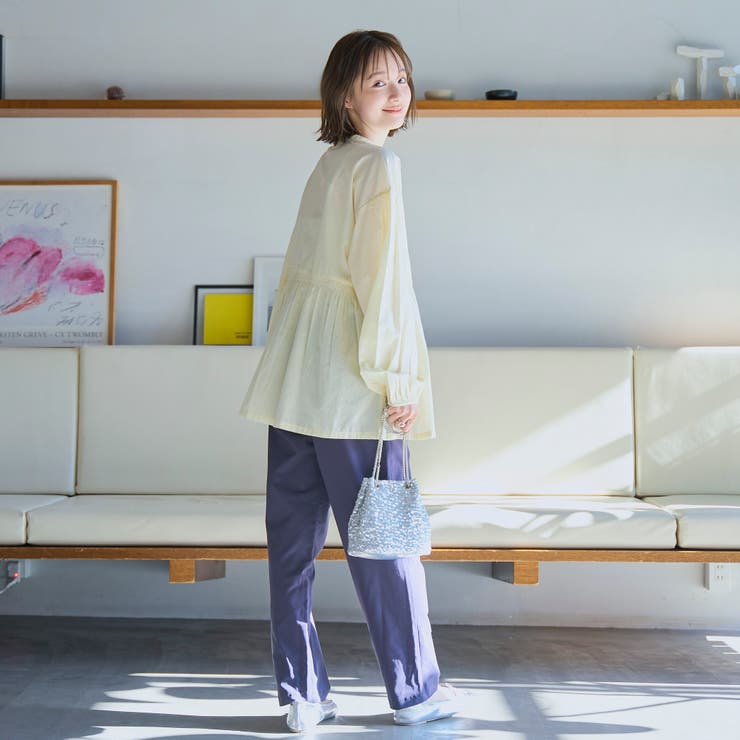 MARKET（マーケット）シャーリング キリカエ チュニック | coen【women】 | 詳細画像20 