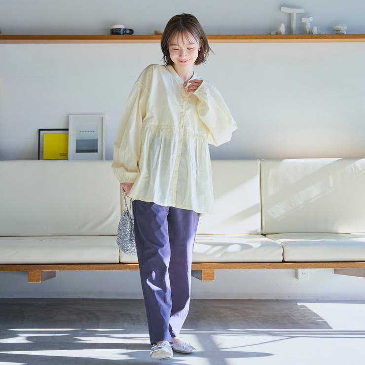 MARKET（マーケット）シャーリング キリカエ チュニック | coen【women】 | 詳細画像21 