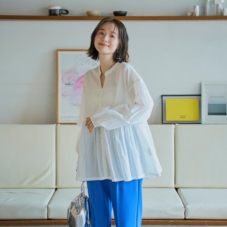 MARKET（マーケット）シャーリング キリカエ チュニック | coen【women】 | 詳細画像6 