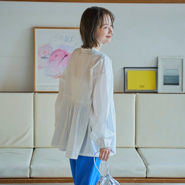 MARKET（マーケット）シャーリング キリカエ チュニック | coen【women】 | 詳細画像7 