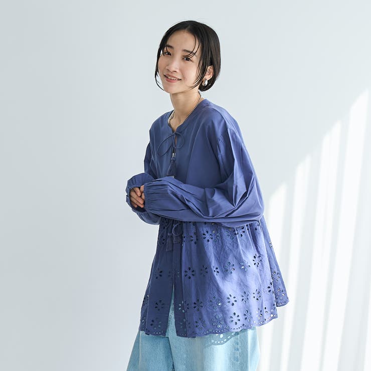 MARKET（マーケット）2way シフリレース ブラウス | coen【women】 | 詳細画像21 