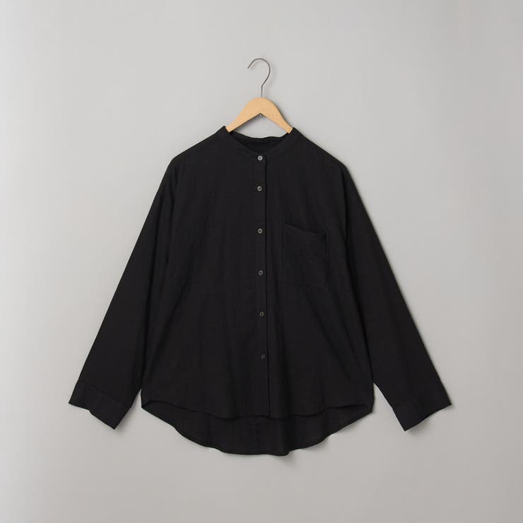 リネンレーヨンバンドカラーシャツ | coen【women】 | 詳細画像39 