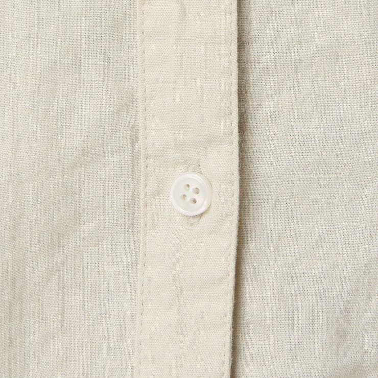 リネンレーヨンバンドカラーシャツ | coen【women】 | 詳細画像42 