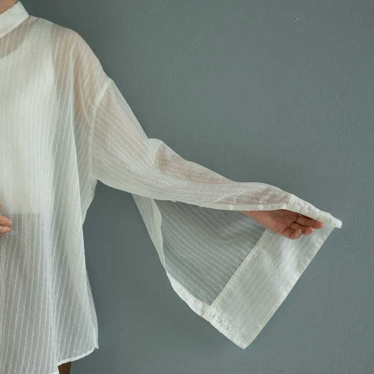 シャドーストライプシャツ | coen【women】 | 詳細画像17