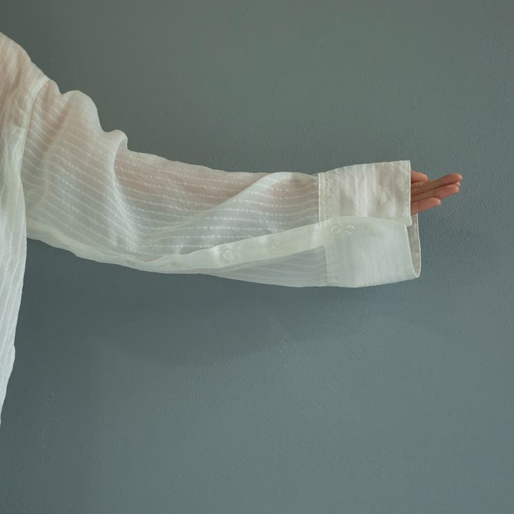 シャドーストライプシャツ | coen【women】 | 詳細画像18