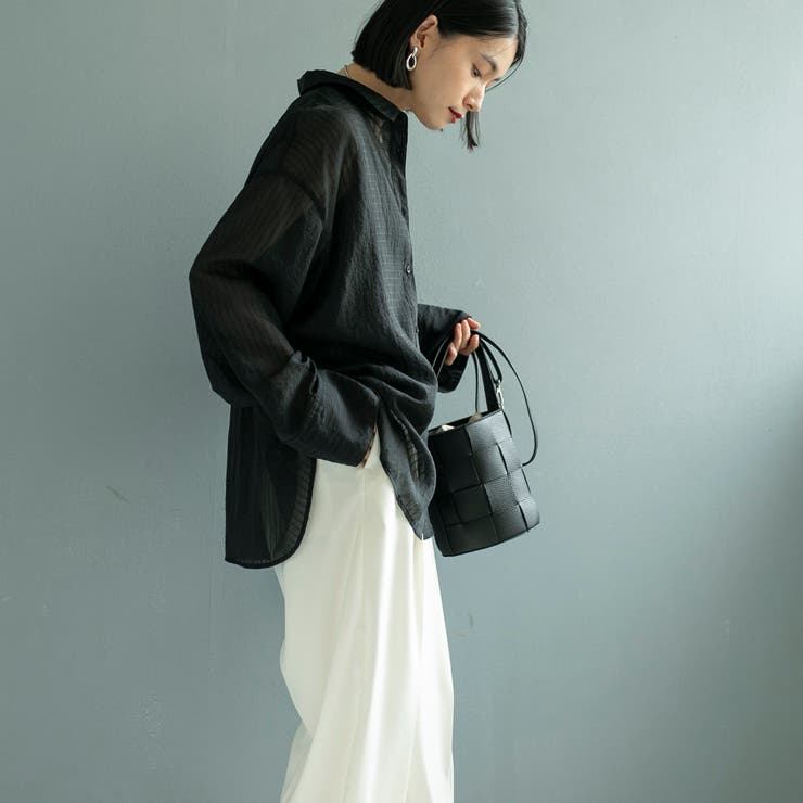 シャドーストライプシャツ | coen【women】 | 詳細画像27