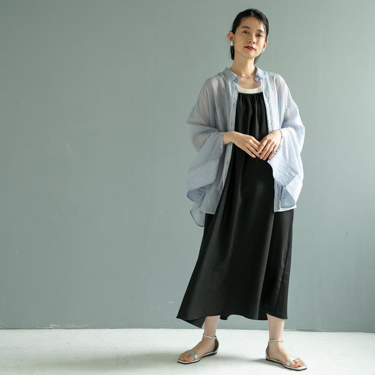 シャドーストライプシャツ | coen【women】 | 詳細画像42