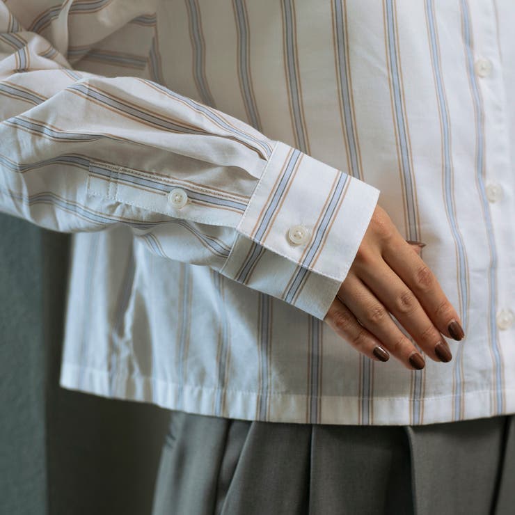 クロップドシャツ[品番：COEW0004681]｜coen【women】（コーエン