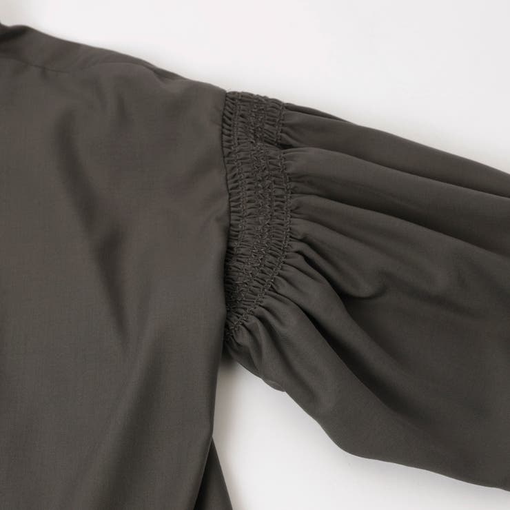 コットンタッチシャーリングブラウス | coen【women】 | 詳細画像24 