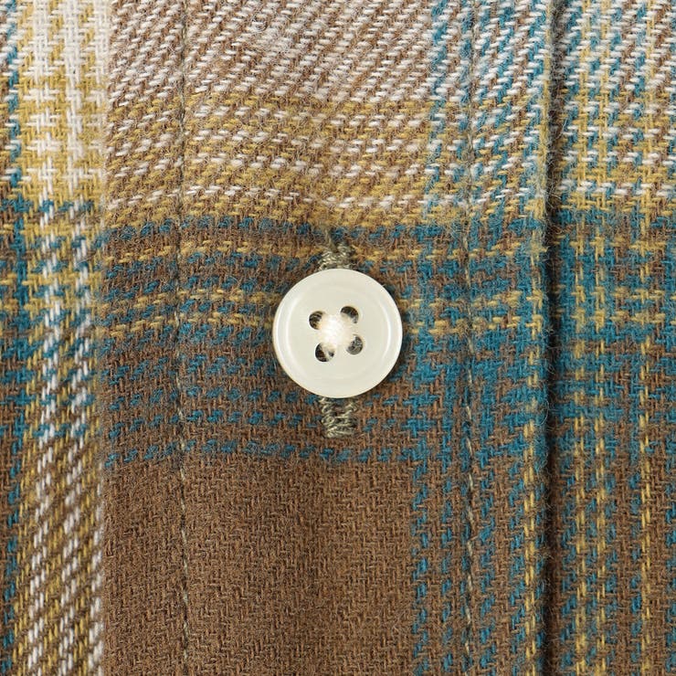 オンブレチェックレギュラーシャツ | coen【women】 | 詳細画像14 