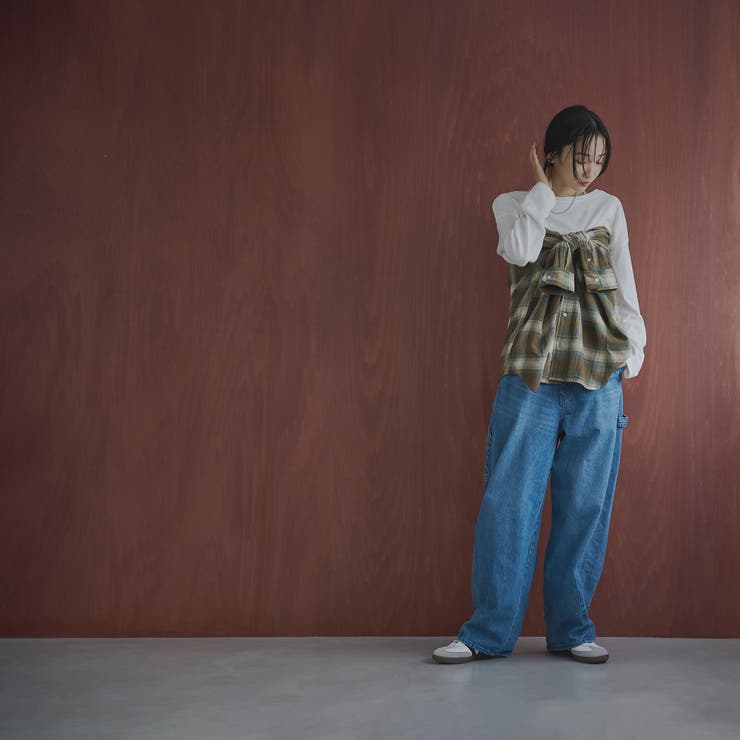 オンブレチェックレギュラーシャツ | coen【women】 | 詳細画像6 