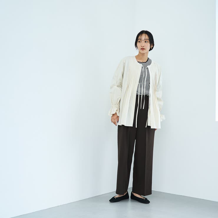 ピンタック2WAYブラウス | coen【women】 | 詳細画像31 