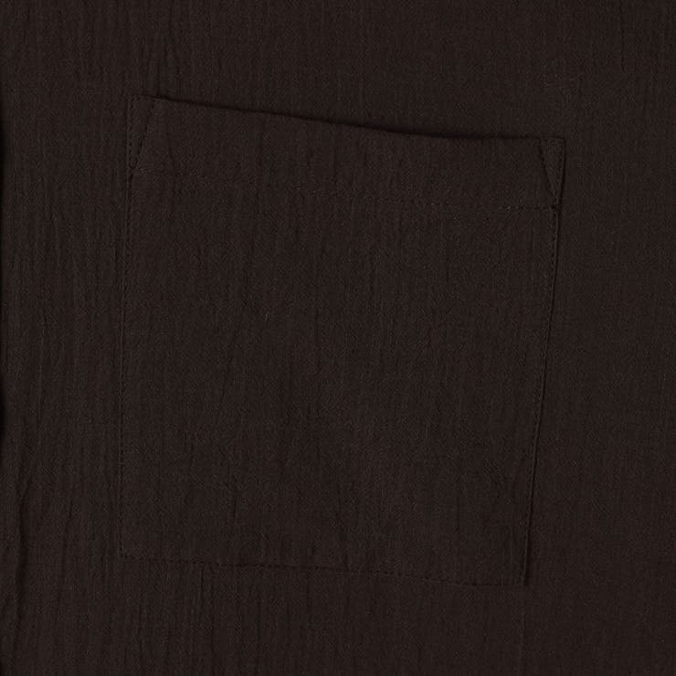 強撚シアーボイルハーフスリーブシャツ | coen【women】 | 詳細画像30 