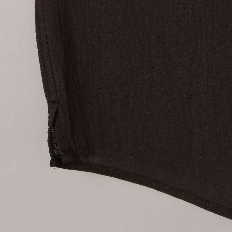 強撚シアーボイルハーフスリーブシャツ | coen【women】 | 詳細画像32 