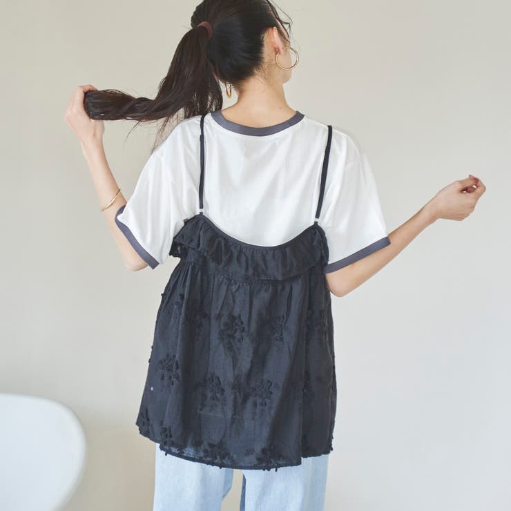 3D刺繍 キャミソールビスチェ | coen【women】 | 詳細画像4 