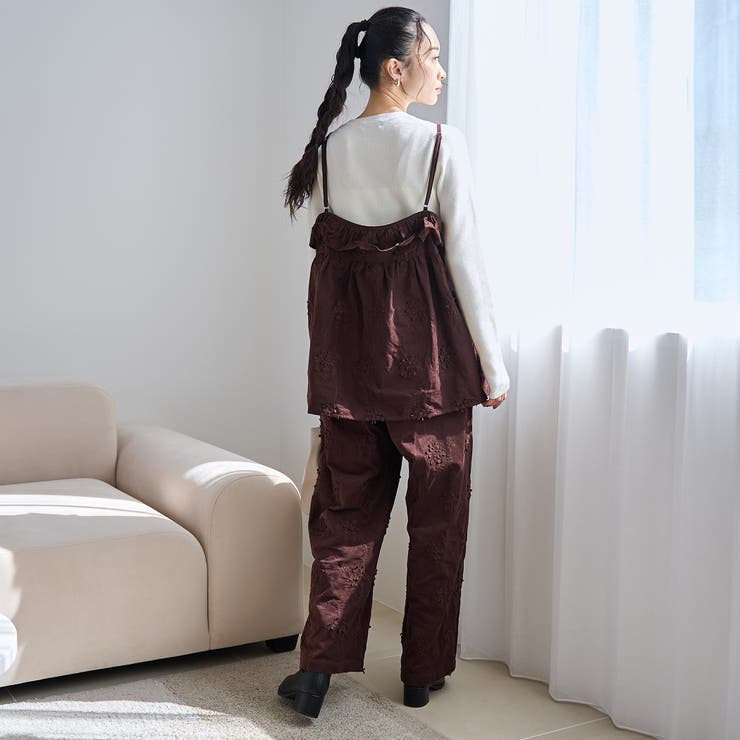 3Dフラワー刺繍 コーデュロイキャミソール | coen【women】 | 詳細画像15 