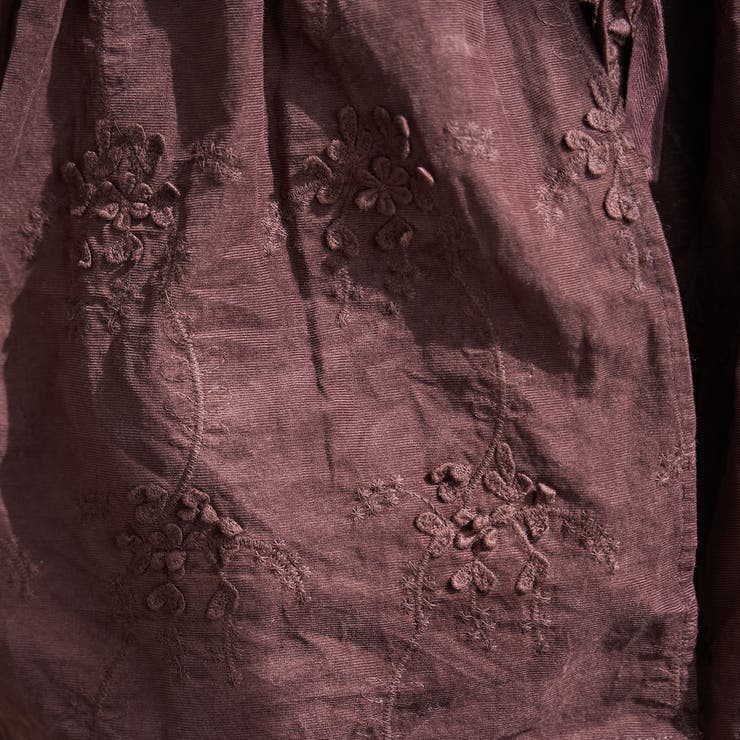 3Dフラワー刺繍 コーデュロイキャミソール | coen【women】 | 詳細画像16 