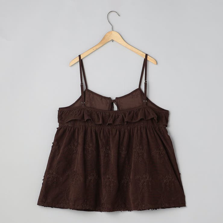 3Dフラワー刺繍 コーデュロイキャミソール | coen【women】 | 詳細画像18 