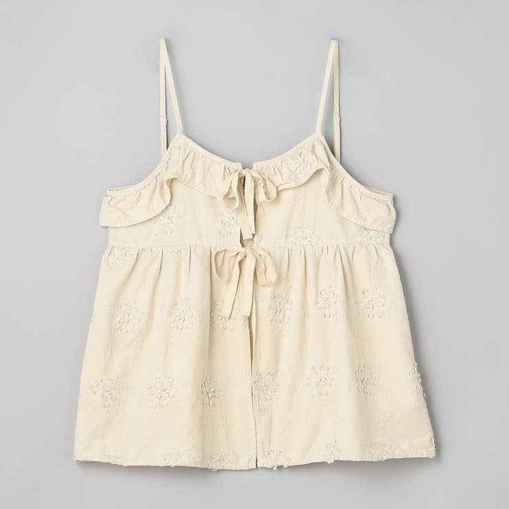 3Dフラワー刺繍 コーデュロイキャミソール | coen【women】 | 詳細画像26 