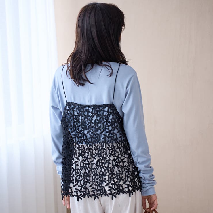 フラワーレースキャミソール | coen【women】 | 詳細画像12 