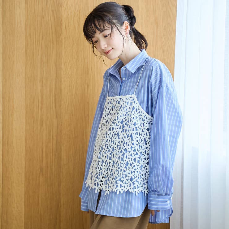 フラワーレースキャミソール | coen【women】 | 詳細画像4 