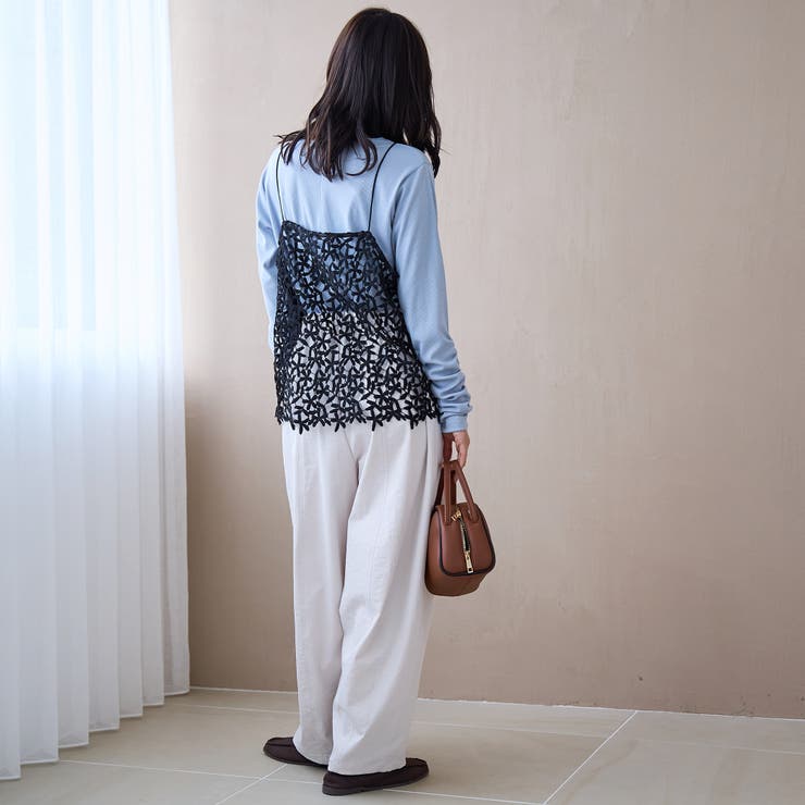 フラワーレースキャミソール | coen【women】 | 詳細画像9 